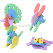 DIY children handmade 3D animal model puzzle EVA assembled toys